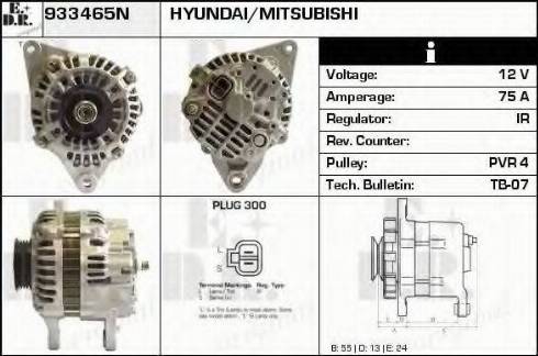 EDR 933465N - Generator alexcarstop-ersatzteile.com