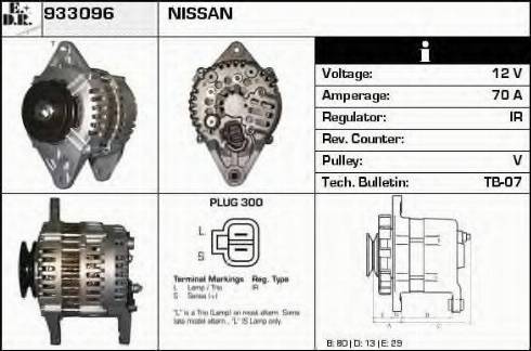 EDR 933096 - Generator alexcarstop-ersatzteile.com