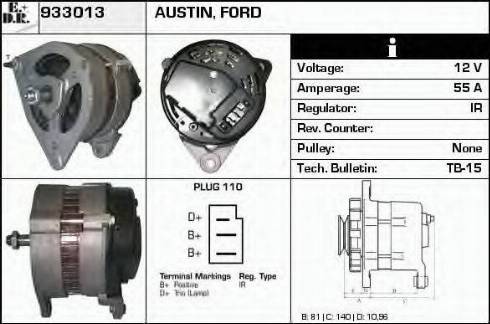 EDR 933013 - Generator alexcarstop-ersatzteile.com