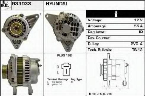 EDR 933033 - Generator alexcarstop-ersatzteile.com