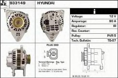 EDR 933149 - Generator alexcarstop-ersatzteile.com