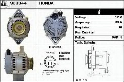 EDR 933844 - Generator alexcarstop-ersatzteile.com