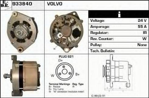 EDR 933840 - Generator alexcarstop-ersatzteile.com