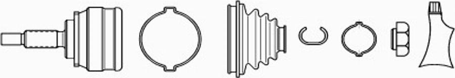 EKG 923548 - Gelenksatz, Antriebswelle alexcarstop-ersatzteile.com