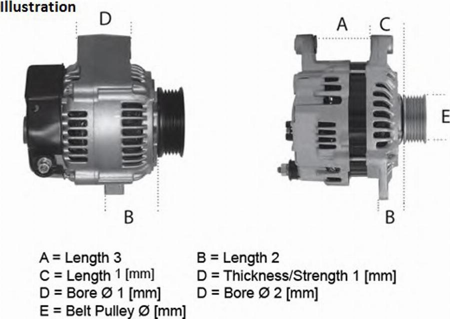 Elstock 28-1689 - Generator alexcarstop-ersatzteile.com