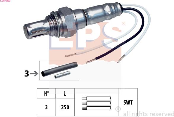 EPS 1.997.003 - Lambdasonde alexcarstop-ersatzteile.com