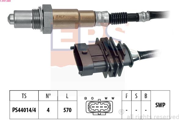 EPS 1.997.089 - Lambdasonde alexcarstop-ersatzteile.com