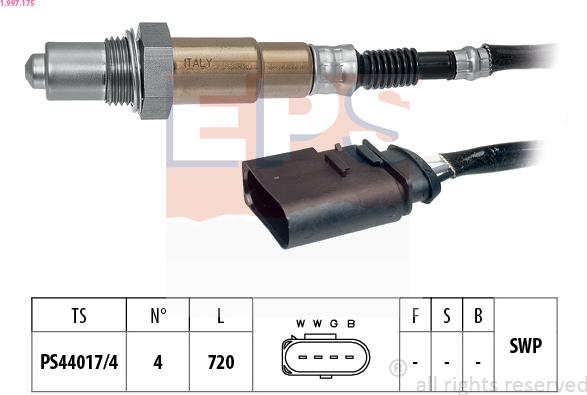 EPS 1.997.175 - Lambdasonde alexcarstop-ersatzteile.com