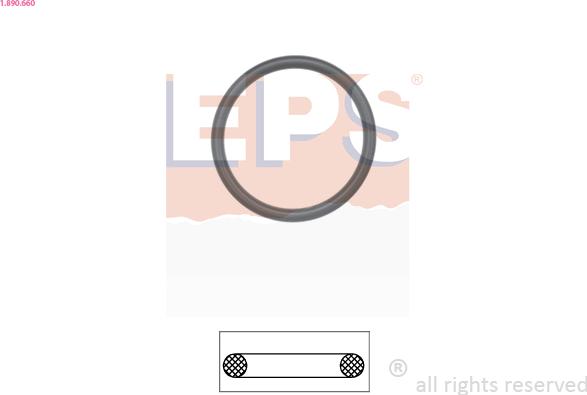 EPS 1.890.660 - Dichtung, Thermostat alexcarstop-ersatzteile.com