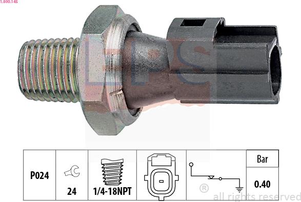 EPS 1.800.145 - Sensor, Öldruck alexcarstop-ersatzteile.com