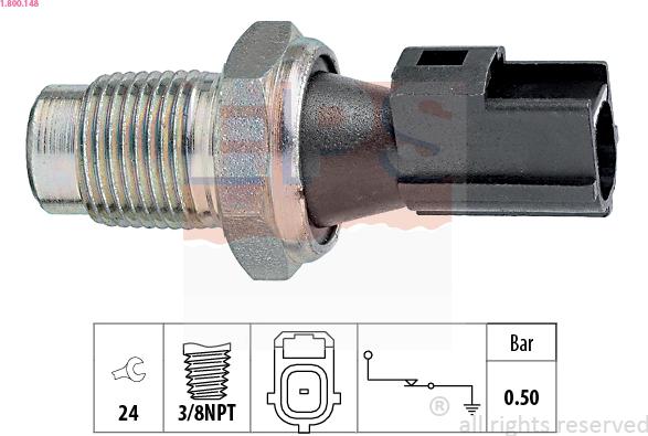 EPS 1.800.148 - Sensor, Öldruck alexcarstop-ersatzteile.com