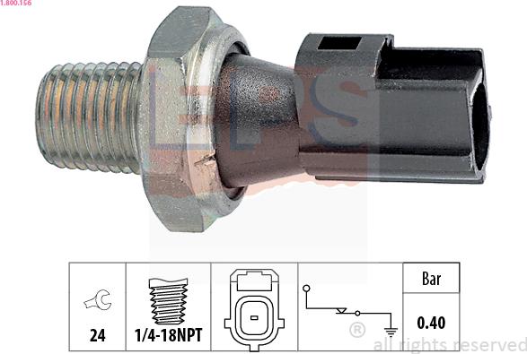 EPS 1.800.156 - Sensor, Öldruck alexcarstop-ersatzteile.com