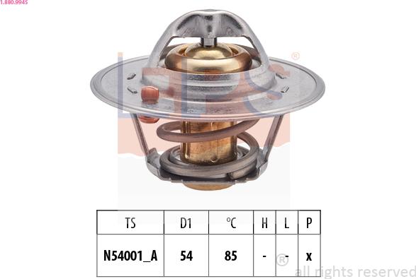 EPS 1.880.994S - Thermostat, Kühlmittel alexcarstop-ersatzteile.com