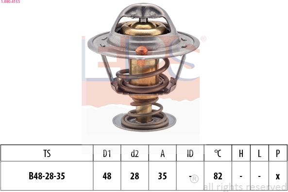 EPS 1.880.415S - Thermostat, Kühlmittel alexcarstop-ersatzteile.com