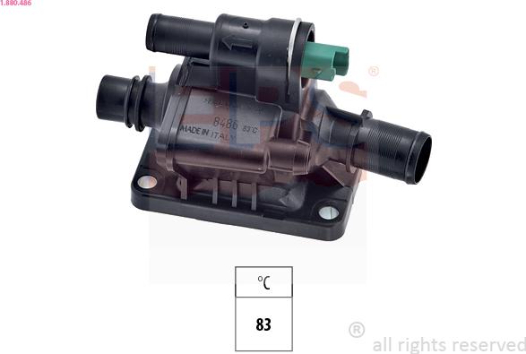 EPS 1.880.486 - Thermostat, Kühlmittel alexcarstop-ersatzteile.com