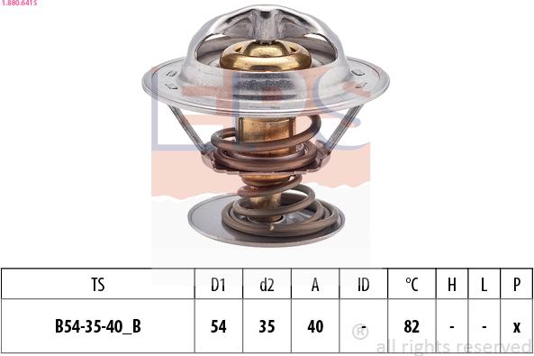 EPS 1.880.641S - Thermostat, Kühlmittel alexcarstop-ersatzteile.com