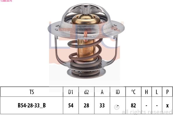 EPS 1.880.657S - Thermostat, Kühlmittel alexcarstop-ersatzteile.com