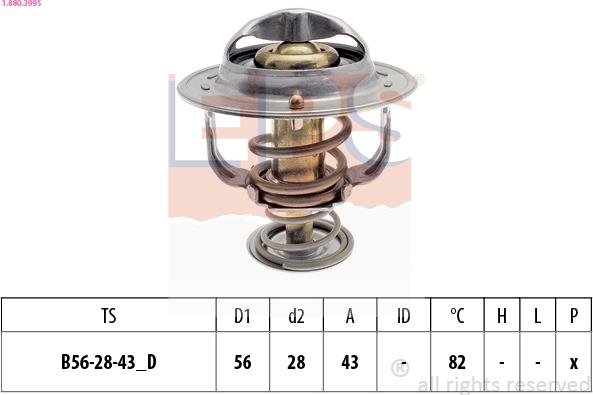 EPS 1.880.399S - Thermostat, Kühlmittel alexcarstop-ersatzteile.com