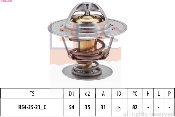 EPS 1.880.380S - Thermostat, Kühlmittel alexcarstop-ersatzteile.com