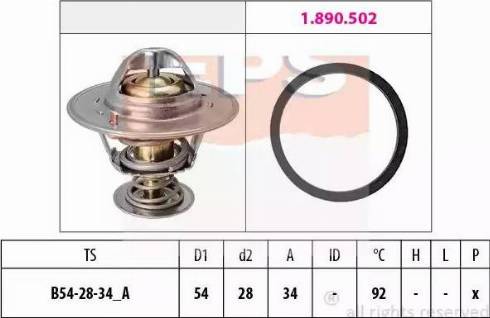 EPS 1.880.325 - Thermostat, Kühlmittel alexcarstop-ersatzteile.com