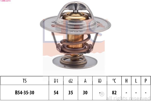 EPS 1.880.221S - Thermostat, Kühlmittel alexcarstop-ersatzteile.com