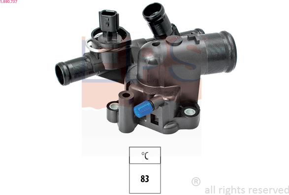 EPS 1.880.737 - Thermostat, Kühlmittel alexcarstop-ersatzteile.com