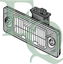 Equal Quality FT0034 - Kennzeichenleuchte alexcarstop-ersatzteile.com