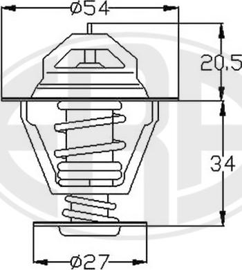 ERA 350241 - Thermostat, Kühlmittel alexcarstop-ersatzteile.com