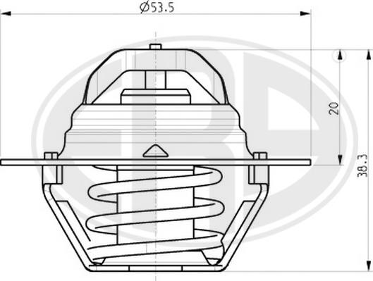 ERA 350281 - Thermostat, Kühlmittel alexcarstop-ersatzteile.com