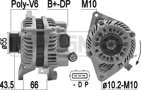 ERA 209405A - Generator alexcarstop-ersatzteile.com