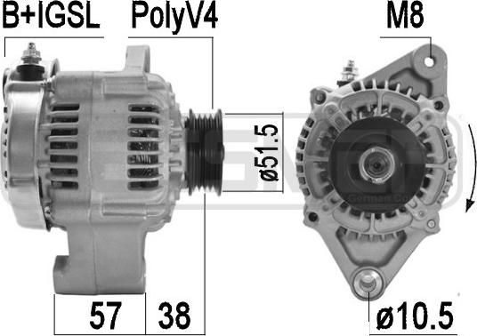 ERA 209509A - Generator alexcarstop-ersatzteile.com