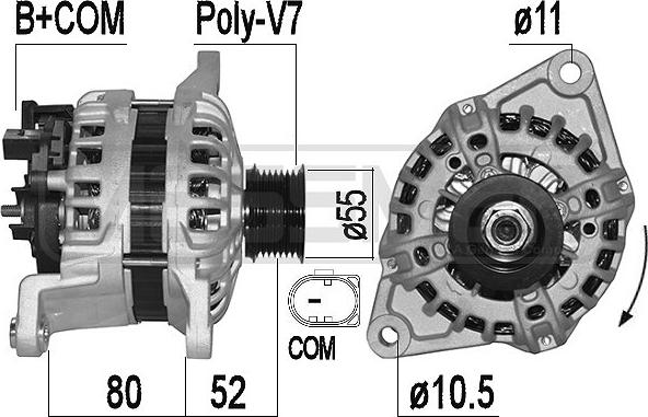 ERA 209528A - Generator alexcarstop-ersatzteile.com