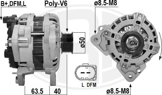 ERA 209639A - Generator alexcarstop-ersatzteile.com