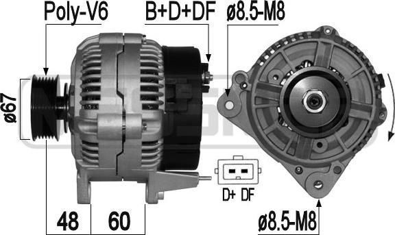 ERA 209064A - Generator alexcarstop-ersatzteile.com