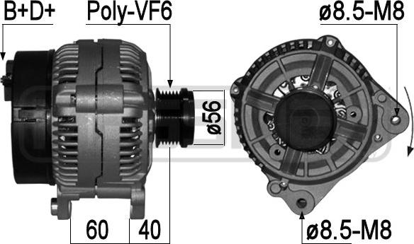 ERA 209067A - Generator alexcarstop-ersatzteile.com