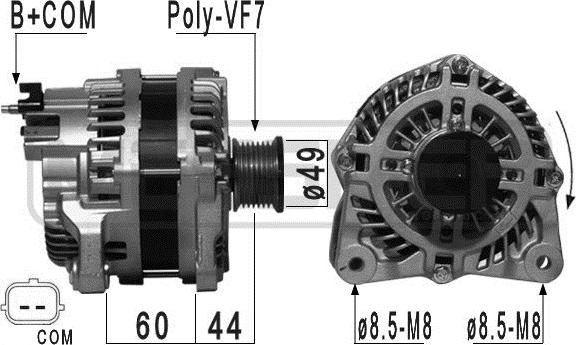 ERA 209010 - Generator alexcarstop-ersatzteile.com