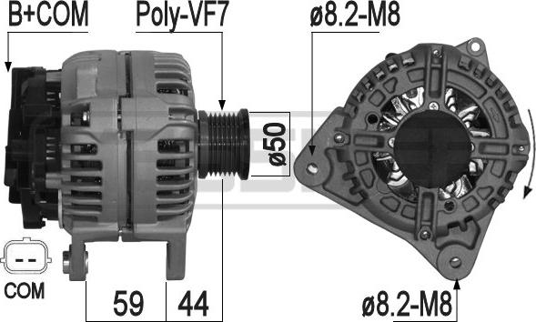 ERA 209073A - Generator alexcarstop-ersatzteile.com