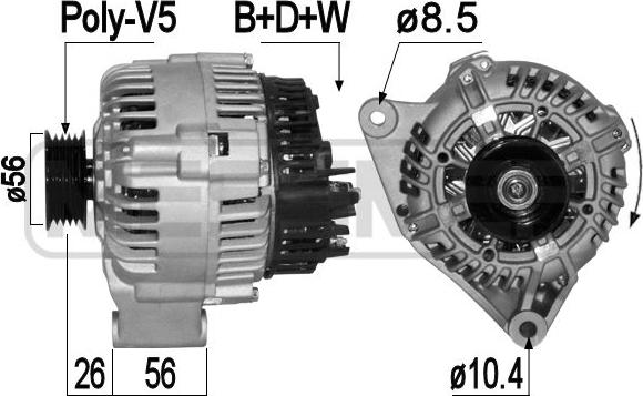 ERA 209159 - Generator alexcarstop-ersatzteile.com