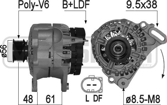 ERA 209157A - Generator alexcarstop-ersatzteile.com