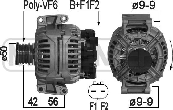 ERA 209101A - Generator alexcarstop-ersatzteile.com