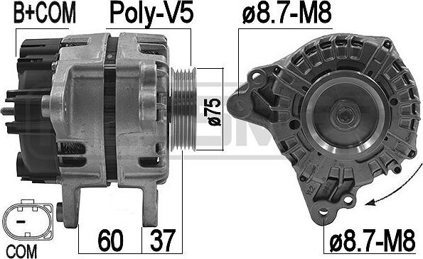 ERA 209170 - Generator alexcarstop-ersatzteile.com