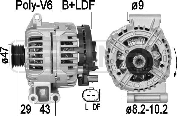 ERA 209391A - Generator alexcarstop-ersatzteile.com