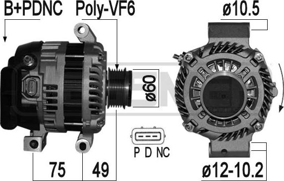 ERA 209349A - Generator alexcarstop-ersatzteile.com