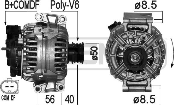 ERA 209341 - Generator alexcarstop-ersatzteile.com