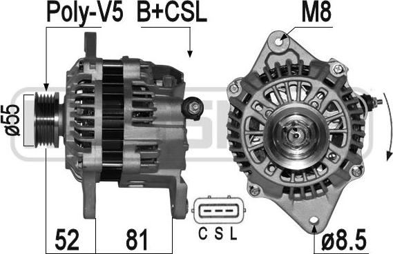 ERA 209355A - Generator alexcarstop-ersatzteile.com