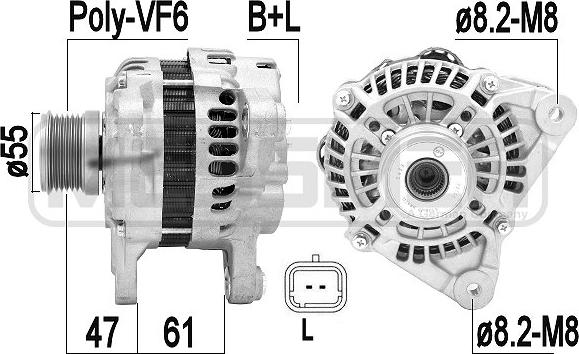 ERA 209351 - Generator alexcarstop-ersatzteile.com