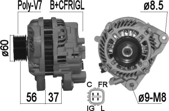 ERA 209368A - Generator alexcarstop-ersatzteile.com