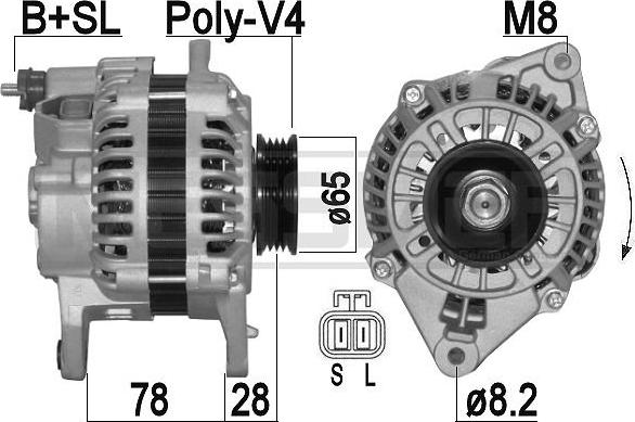 ERA 209335A - Generator alexcarstop-ersatzteile.com