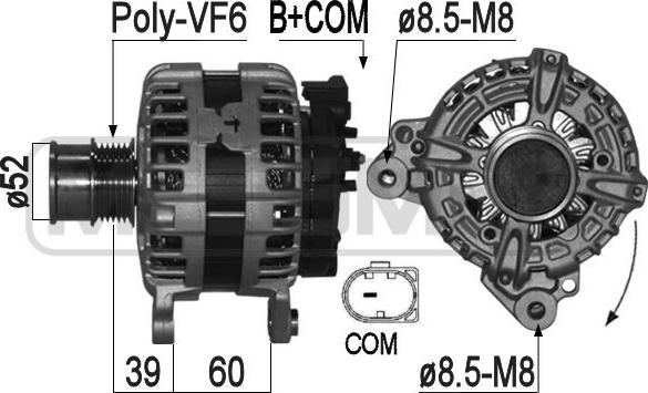 ERA 209262 - Generator alexcarstop-ersatzteile.com