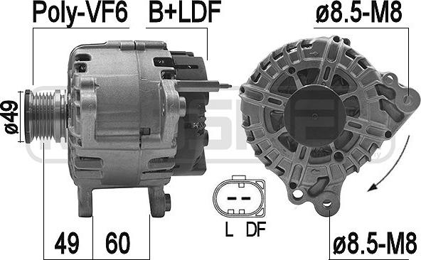 ERA 209200 - Generator alexcarstop-ersatzteile.com